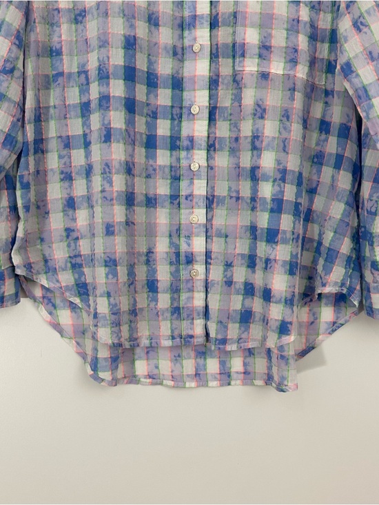 Anthropologie Pilcro The Cate Classic Buttondown Shirt - Picture 7 of 13